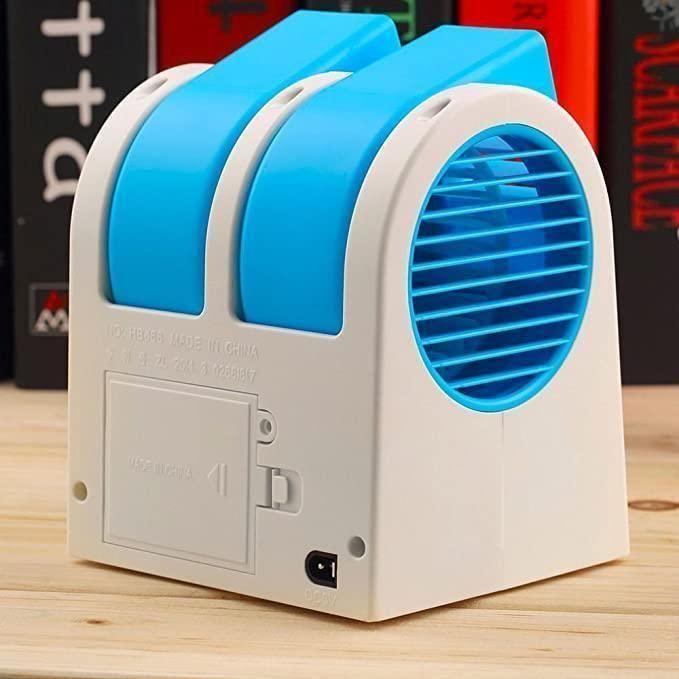 Mini Fan and Portable Dual Bladeless Air Conditioner